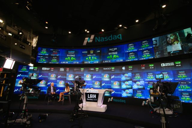 Minister of Environment Gian Luca Galletti during his interview at Nasdaq.